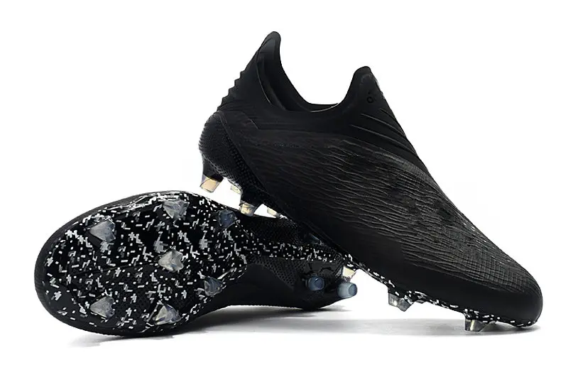 New Arrival Whiteout and Blackout  ZUSA X 18+ FG Outdoor Football Boots, Mens X 18+ Soccer Boots Shoes