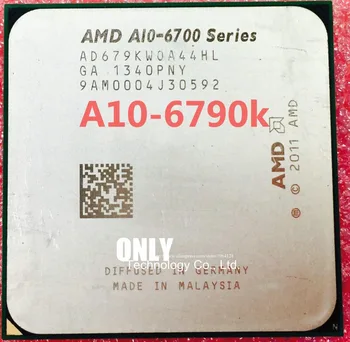 

Free shipping A10-6790k A10 6790k original %test well 4.0Ghz 65W Quad-Core CPU AD679KWOA44HL Socket FM2