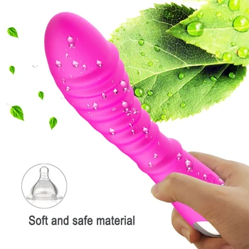 100% Waterproof Vibrator Sex Toys for Woman, Female Clitoral G Spot Stimulator USB Vibrators for Women Sex Products for Adults 4