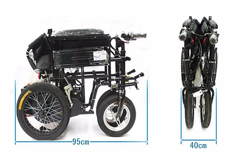 Электрический четырехколесный скутер для инвалидов, скутер для пожилых людей,, складной портативный литиевый аккумулятор, Высококачественная инвалидная коляска