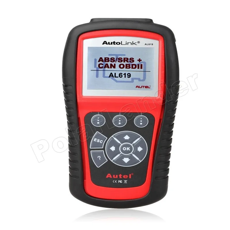 Высокое качество autel Autolink AL619 ABS/SRS CAN OBDII кодовая лампа для чтения очищает коды сбрасывает мониторы