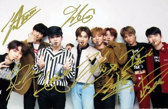 Signed EXO Autographed the 5th Album DON`T MESS UP MY TEMPO 