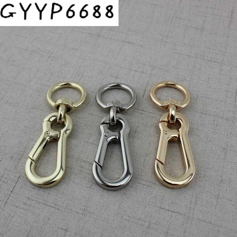 2pcs 20pcs 20mm Chrome Handbag Twist Lock Plating Metal Swivel Thicken