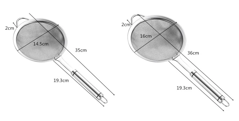 Стальной сито Многофункциональный сетчатый провод Фильтр широкий рот Ручной Кухонный мука чай масло Ситечко Дуршлаг-Сито Фильтр аксессуары