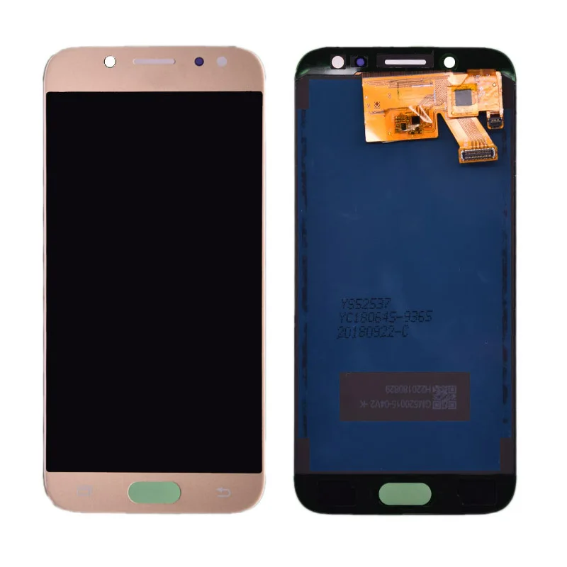 Ceny Do Samsung Galaxy J5 pro 2017 J530 J530F wyświetlacz LCD z montaż digitizera ekranu dotykowego regulacja jasności 2.5D arc edge