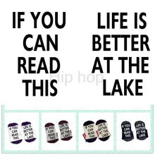 Носки, если вы можете прочитать эту жизнь лучше на озере носки хлопок эластичный удобный унисекс папа рыба приносящая удачу носки