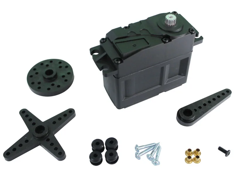 

3PCS K-power M2800 28KG Digital DC motor metal gear waterproof rc servo for 1 5 RC Car Steering Servo Motor