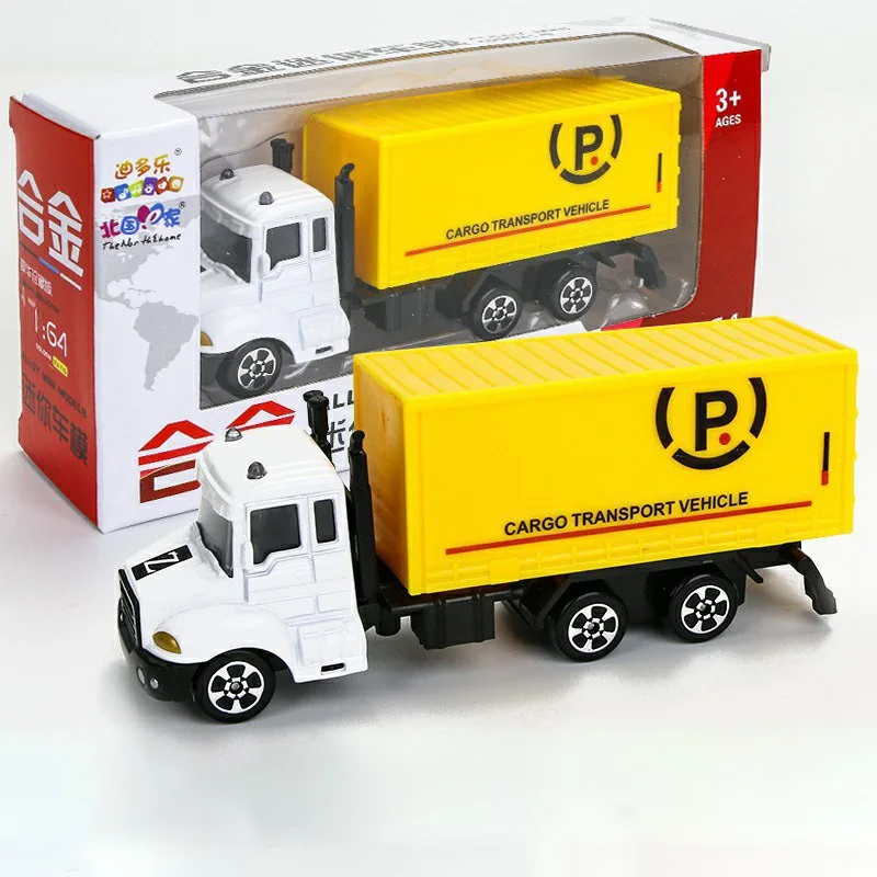 164 Mini Toys Cars Model Alloy Plastic Diecasts Engineering Car Model Display Stand Gift Toys For Kids Children Car Toys (23)