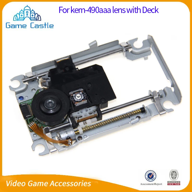 

Laser Lens With Deck Mechanism KEM-490AAA KEM 490 AAA KES 490A Optical Pickups BDP-020 For PS4
