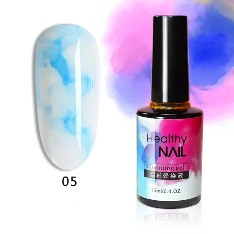 T-TIAO CLUB Blooming Painting Nail Gel Polish Effect Flower Blossom Nails Gel Soak off UV Gel Varnish Manicure Nail Art Lacquer - Цвет: EM35827