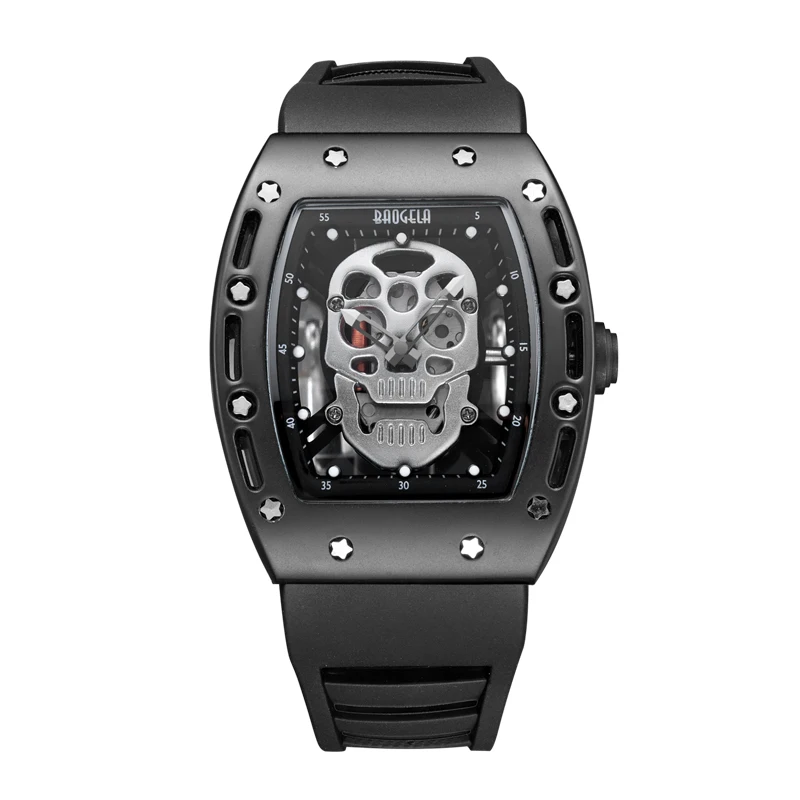 

2018 BAOGELA Men Fashion Business Silicone Band Quartz Wristwatch Male Waterproof Chronograph Clock Watch