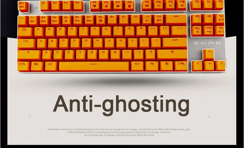 Игры Механическая Клавиатура Красочный Подсветкой Anti-ghosting Синий/Черный/Красный Переключатель 87/104 Ключи USB Проводная Компьютерная Клавиатура