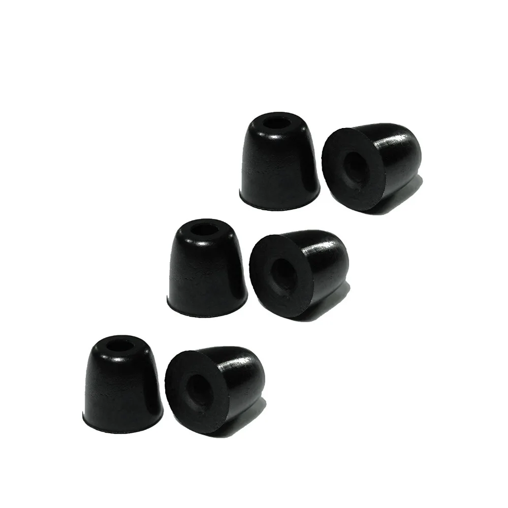 3 Pairs Black Small Size in ear Memory Foam Tips Earbuds Eartips or Sony Mdr as 40ex Mdr ex 32
