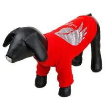 Winter Warm Dog Coat Jacket Soft Cotton Puppy Pet Clothing Hoodie Pet Cotton Costume Puppy Coat Gold&Silver Angel Wings Sweater