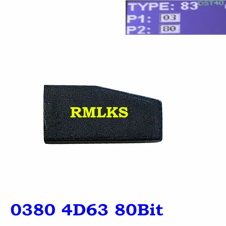 4D63 80 bit ключевая микросхема транспондера для Ford Lincoln Mazda ID83 карбоновый чип H92 PT