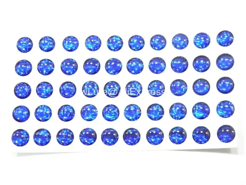 

5mm 6mm 7mm 3D Blue Fishing Eyes for Blank Lures Crankbait Hard Bait Fresh Water Shallow Water Fishing Tackle UPECB