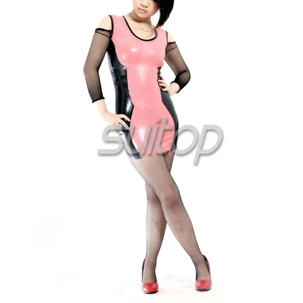 SuitopExotic Appare латексные платья Babydolls латексные