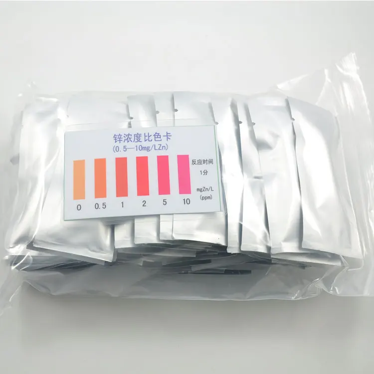 Heavy metal zinc colorimetric tube 0 10mg/l electroplating industry
