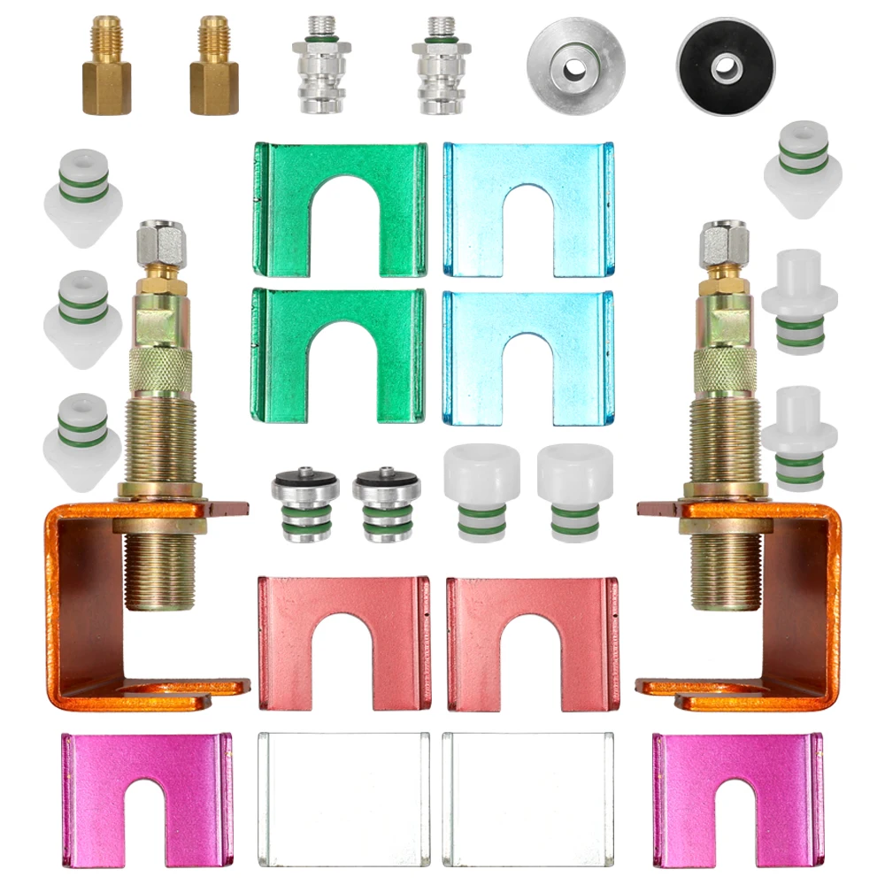 Портативный Car/автомобильной кондиционер обслуживание утечки инструмент обнаружения комплект Топливопровод инструмент для забивания