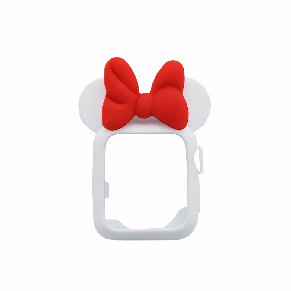 Soft Silicone Protective Cover For Apple Watch Case TPU Mickey Full frame protective Shell Iwatch Series 3 2 1 Watch Band Soft Silicone Protective Cover For Apple Watch Case TPU Mickey Full frame protective Shell Iwatch Series 3 2 1 Watch Band