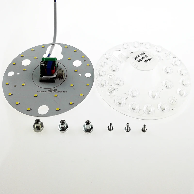 12W module ceiling light Round LED Downlight Cool White led Spot Indoor Light Lamp 110V 220V 85-265V (11)