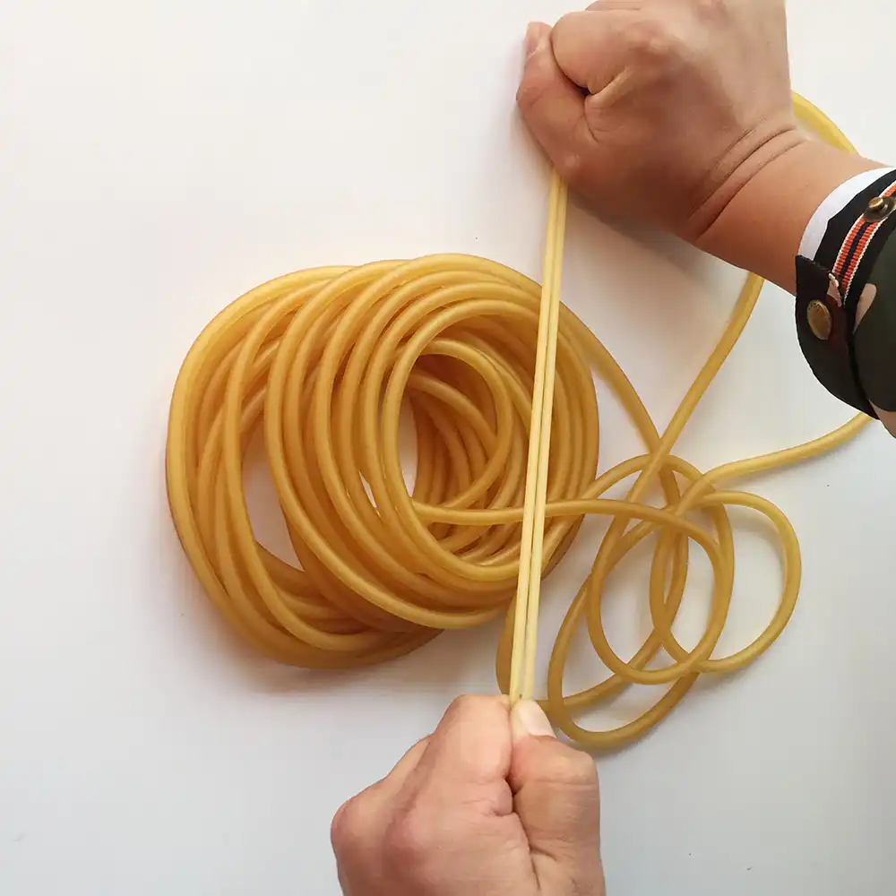 10M Black 3060 Natural Latex Slingshots Rubber Tube Tubing Band For