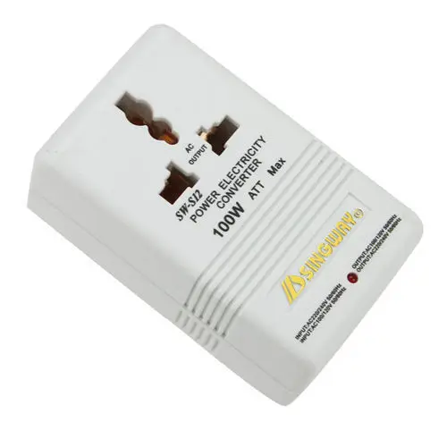 

Power Converter - SINGWAY 100W 110V/120V to 220V/240V Step-Up&Down Voltage Converter Transformer Travel White