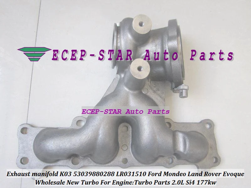 Exhaust manifold K03 53039880288 53039700288 LR031510 Turbo Parts for Ford (1)