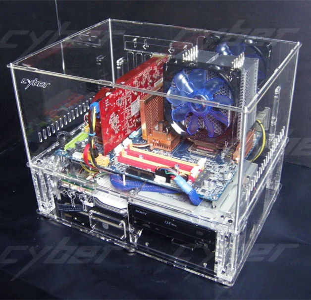 acrylic computer case diy