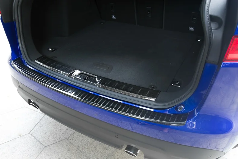 Нержавеющая сталь Задний бампер грузовой шаг порога Защитная крышка планки для Jaguar F-PACE F PACE год