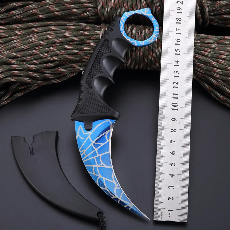 

Tactic Cs Game Survival More Function Machete Paws Woodworking Multi Knife Outdoors Training Tool Recommend Blades Craft Artwork
