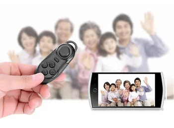 

100pcs Wireless Bluetooth Game Controller Gamepad For IOS Android Smartphone mouse Remote Shutter Control