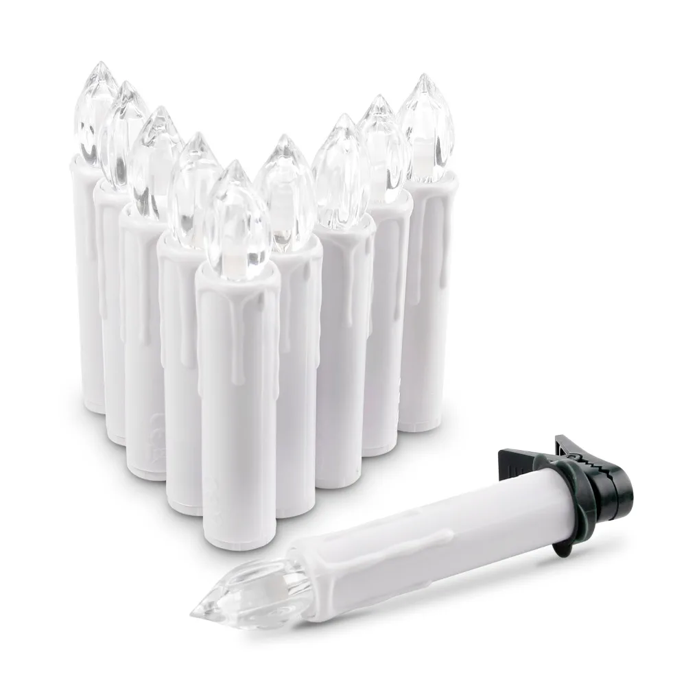 10 шт. светодиодные свечи с пультом ДУ|color changing led candles|led candle batterycandles battery operated |