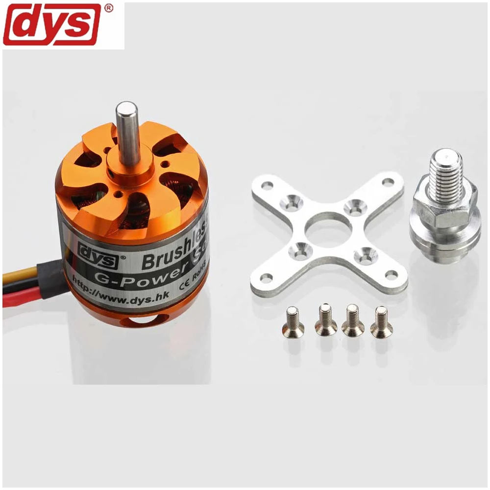 1pcs DYS D3536 910KV 1000KV 1250KV 1450KV 2 4S Brushless Motor for Multirotor RC Models font
