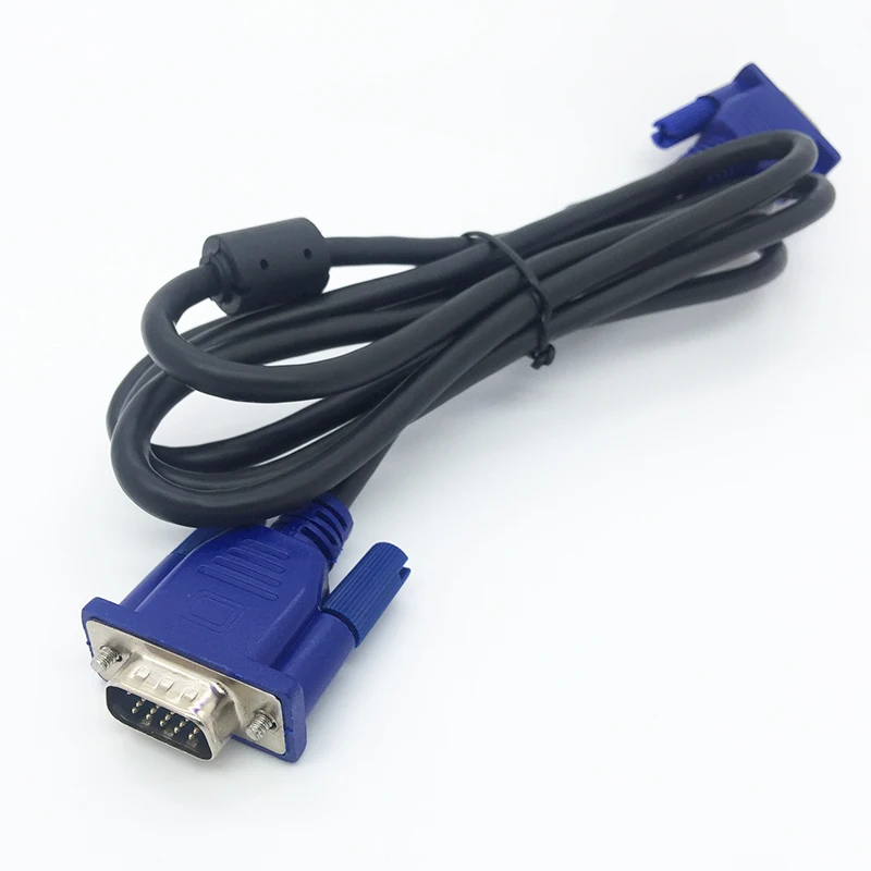 VGA кабель VGA 15pin папа-папа видео кабель для монитора компьютера проектор 0,6 м 1,5 м 1,8 м