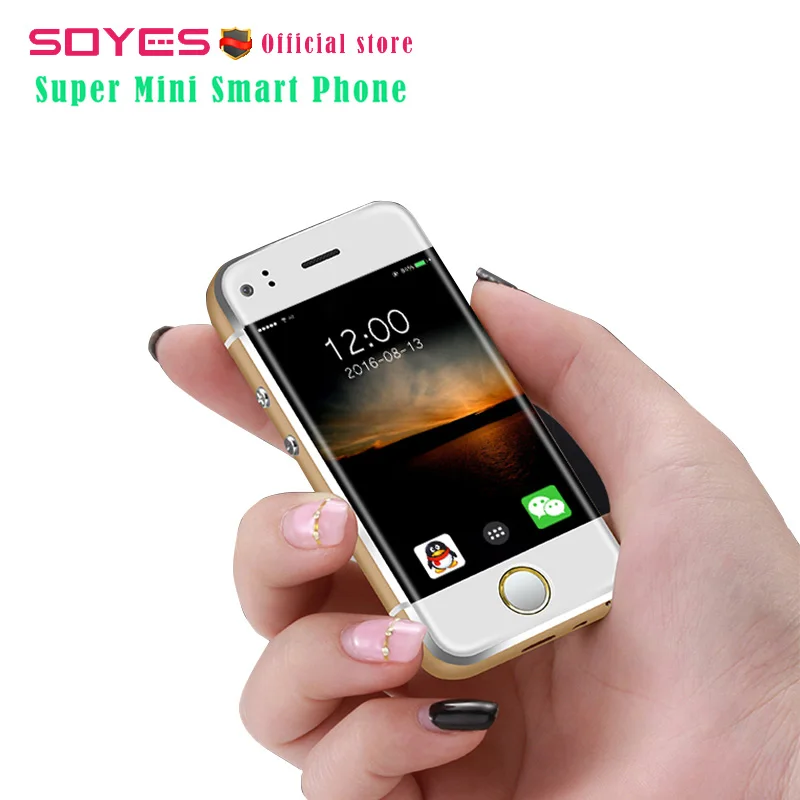 Super mini Android smart phone original SOYES 6S Duad Core 5.0MP Dual