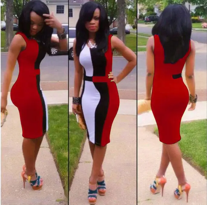 Новые Сексуальные облегающие платья для женщин модные повседневное Бандажное