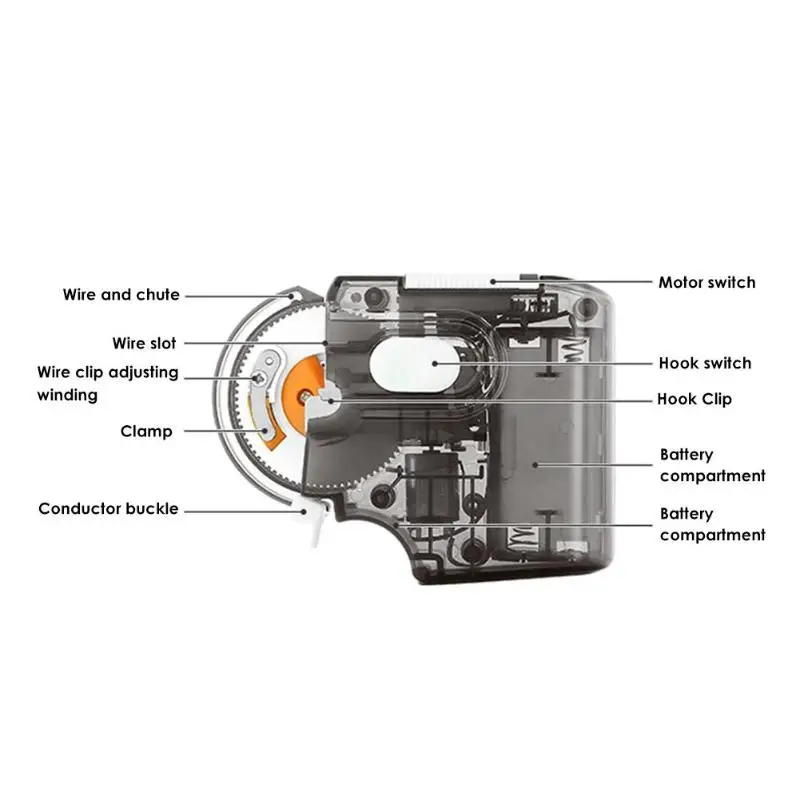 Автоматический портативный Электрический рыболовный крючок машина завязывается быстро рыболовные крючки связующее устройство