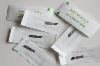 

500Pcs/Lot Disposable 0.25MM Sliver 15Pins Arch Eyebrow Needle For Permanent Makeup Manual Pen