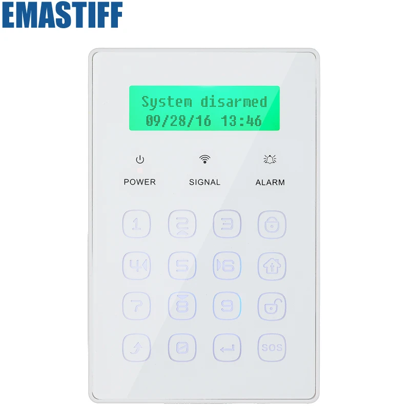 imágenes para Envío gratuito de dos vías de comunicación inalámbrica táctil teclado de contraseña para gsm/pstn sistema de alarma mostrar el estado del sistema de alarma imágenes para Envío gratuito de dos vías de comunicación inalámbrica táctil teclado de contraseña para gsm/pstn sistema de alarma mostrar el estado del sistema de alarma