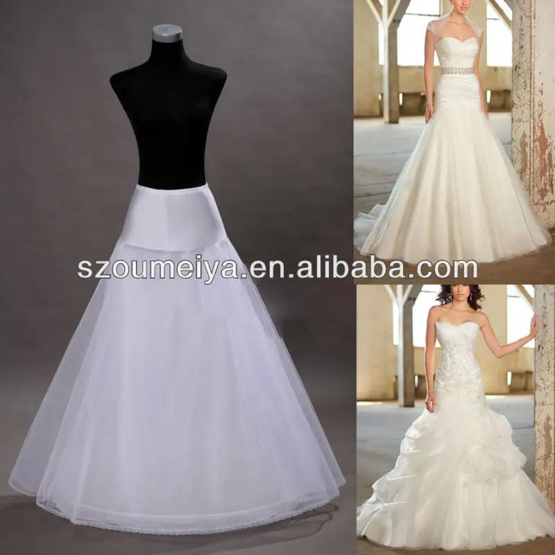 poofy slip under wedding dress