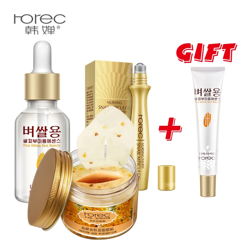 

Buy 3 Get 1 Gift Eye Essence Beauty Skin Care Eye Serum Remove Dark Circle Whitening Anti Aging Anti Wrinkle