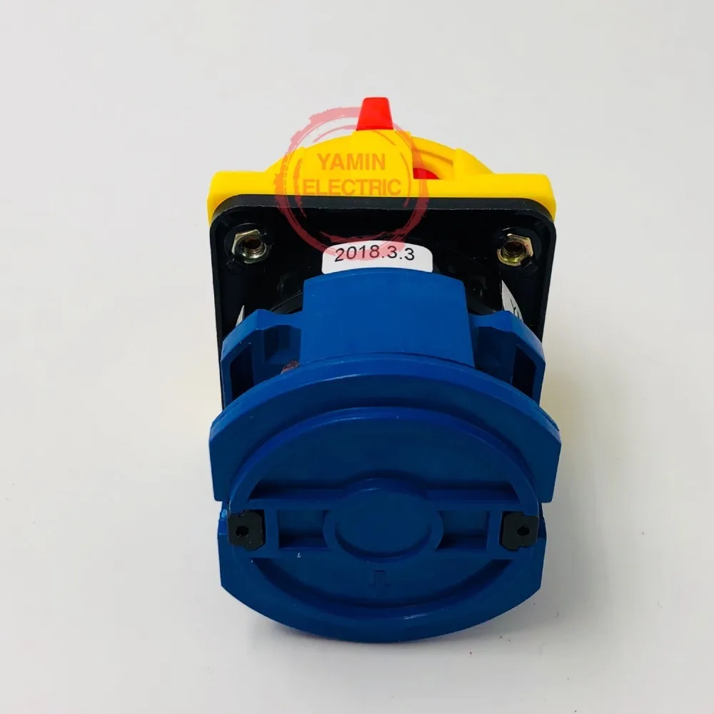 LW26GS YMW26 63/1 вращающаяся рукоятка переключателя 2 Позиции ВКЛ ВЫКЛ навесной замок 690