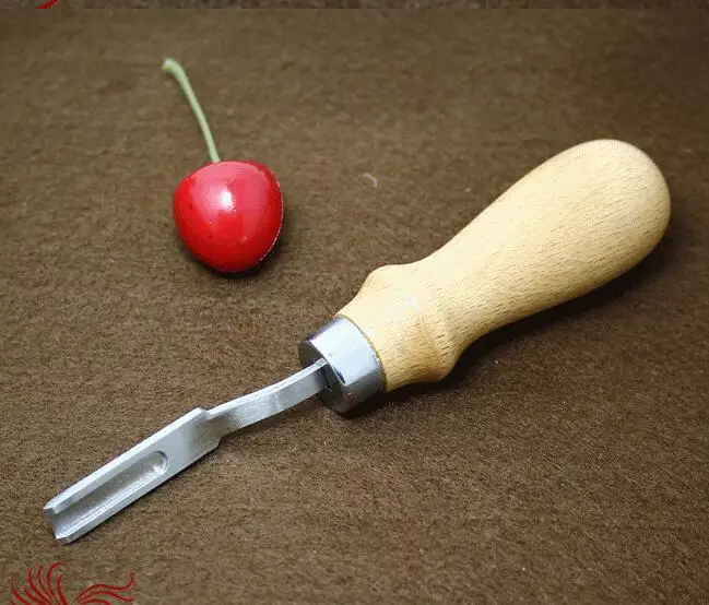 Кожа ремесленных инструментов утончающая Лопата кожа деревянная ручка ножа края лопаты резец для кожи