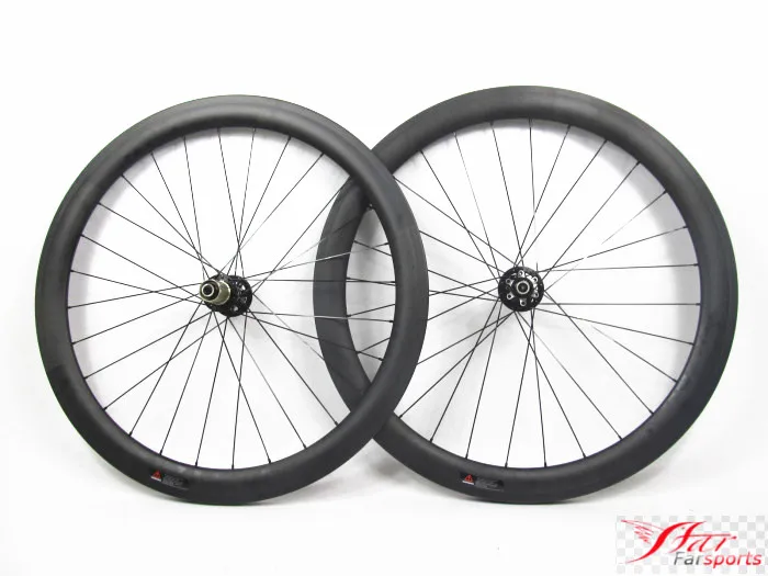 Farsports FSC50-CM-25 Novatec 50mm 25mm 700c carbon road wheels with disc brake, far sports disc brake road bike carbon wheel