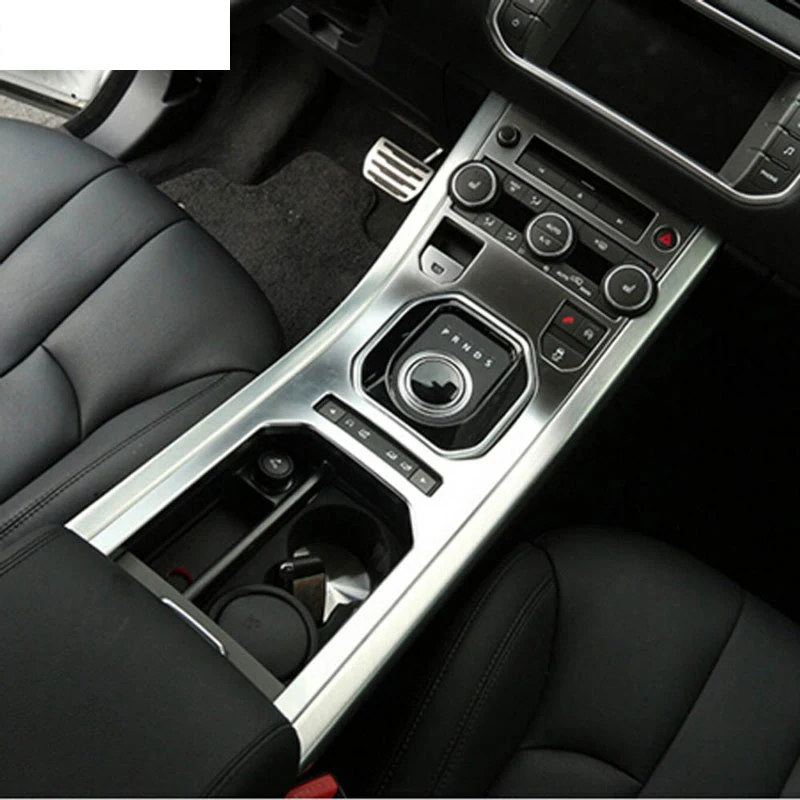 Для Land Rover Range Evoque 2013-2016 аксессуары центральная консоль Шестерня хромовое