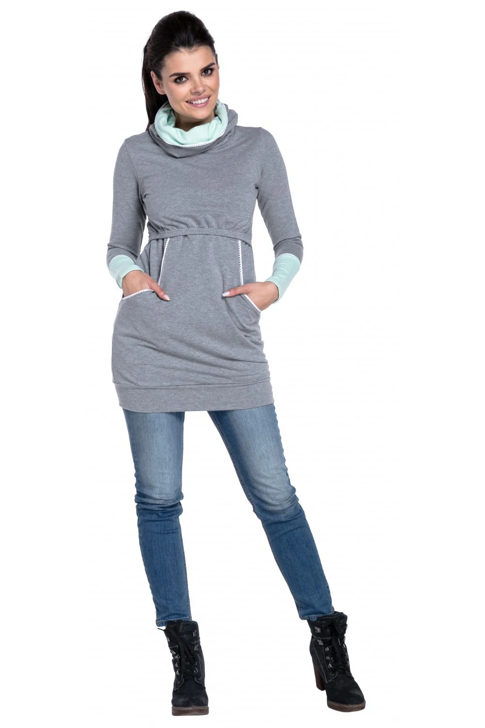 S-2XL осенняя одежда для беременных теплые женские толстовки с капюшоном верхняя одежда пальто для беременных зимняя одежда для беременных
