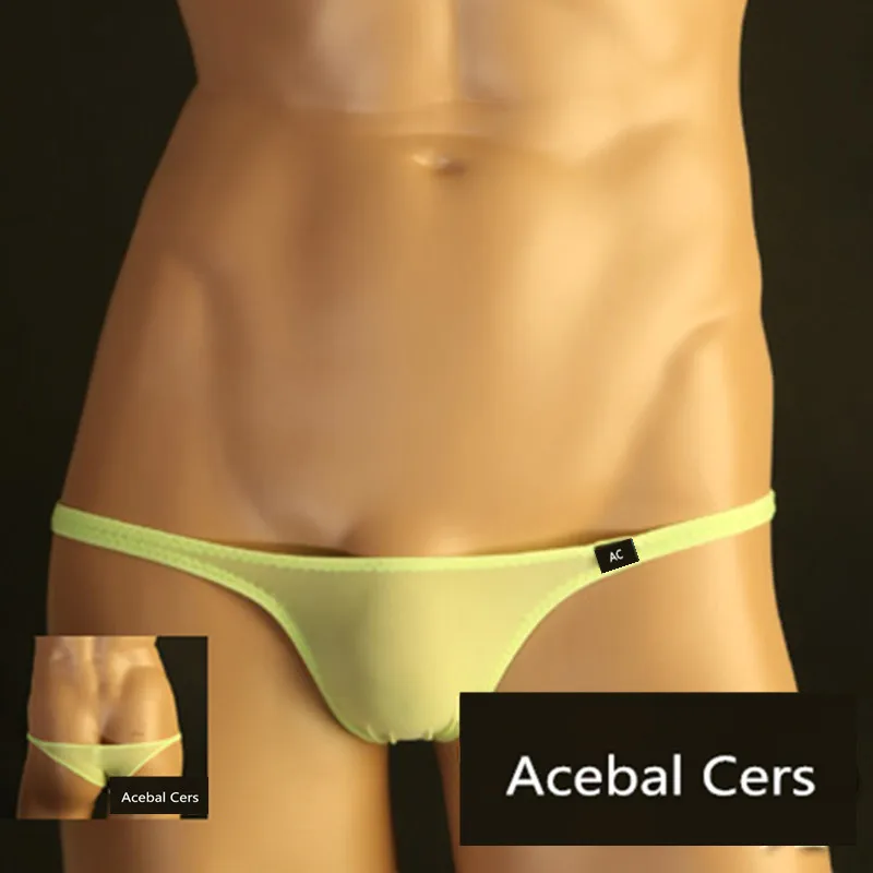 Acebal Cers TM-ropa interior transparente para bikini gay de las mejores marcas, Color negro, blanco, azul cielo, 2019 - AliExpress