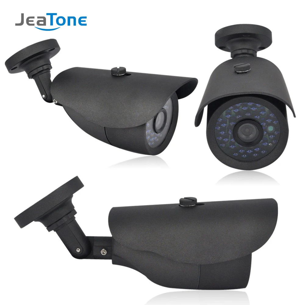 Водонепроницаемая камера видеонаблюдения JeaTone HD 1200TVL CMOS для дома и улицы