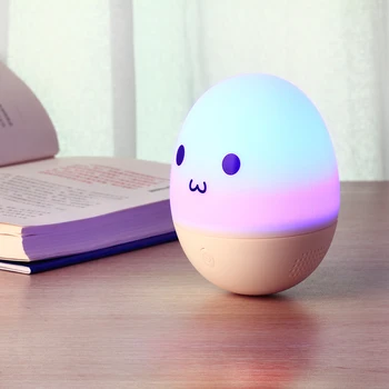

Night Light Bluetooth Speaker Portable Loudspeaker Touch Control Colorful LED Lamp Tumbler Wireless Stereo Music Surround Player